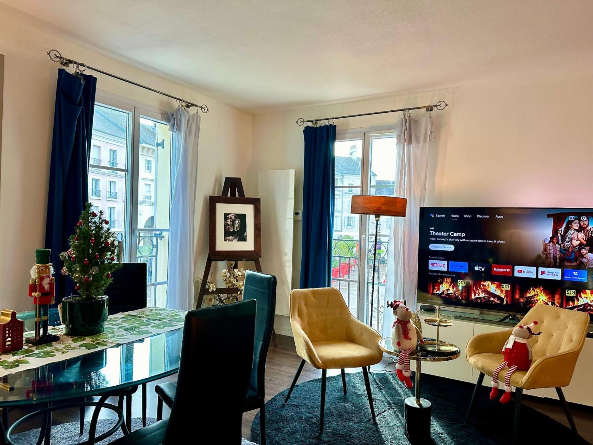 Appt Vue Place De Toscane - 4Min Disneyland-Paris Серрі Екстер'єр фото